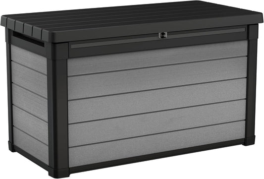 380L Denali Garden Cushion Storage Box — UV-Resistant Outdoor Storage